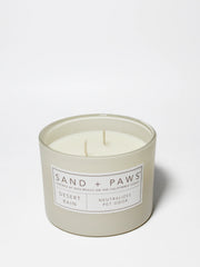 Sand + Paws Desert Rain 12 oz scented candle
