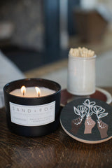 Teakwood 12 oz scented candle