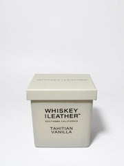 Tahitian Vanilla Whiskey and Leather 16 oz scented candle