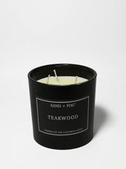 Teakwood 21 oz scented candle