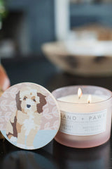 Sand + Paws Desert Rain 12 oz scented candle