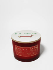 Sand + Paws Cinnamon Noel 12 oz scented candle