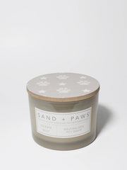 Sand + Paws Ocean Mist 12 oz scented candle