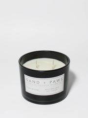Sand + Paws Teakwood 12 oz scented candle