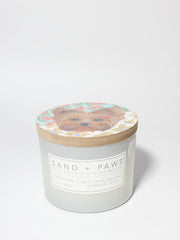 Sand + Paws Tropical Citrus 12 oz scented candle