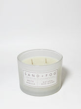 White Vanilla 12 oz scented candle