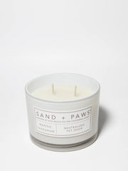 Sand + Paws Mango Tangerine 12 oz scented candle