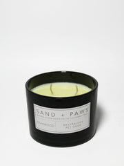 Sand + Paws Teakwood 12 oz scented candle