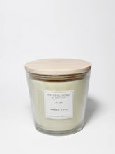 Amber & Fig Natural Home 31 oz scented candle
