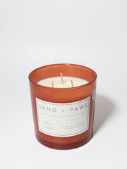 Sand + Paws Apple Cider 21 oz scented candle