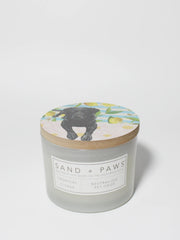 Sand + Paws Tropical Citrus 12 oz scented candle