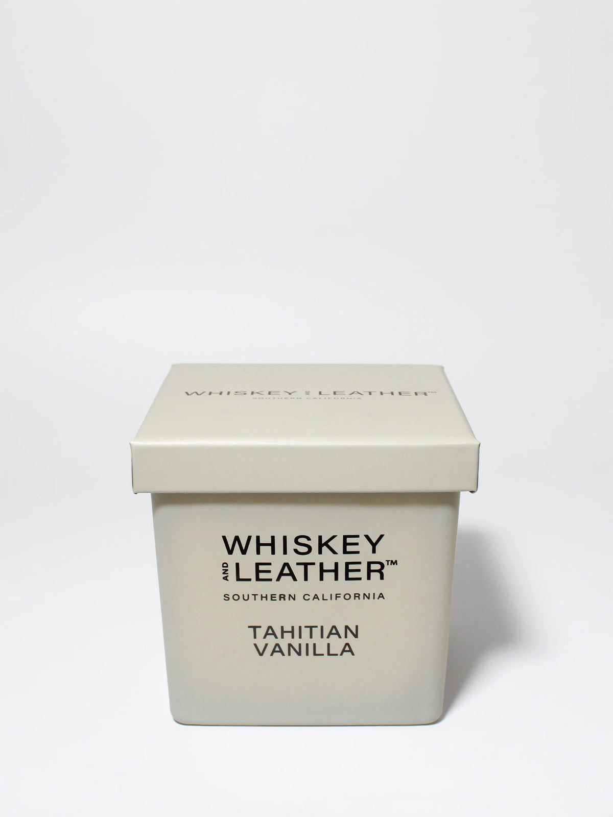 Tahitian Vanilla Whiskey and Leather 16 oz scented candle