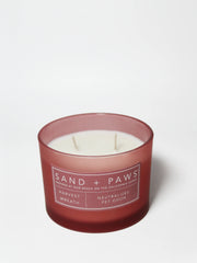 Sand + Paws Harvest Wreath 12 oz scented candle