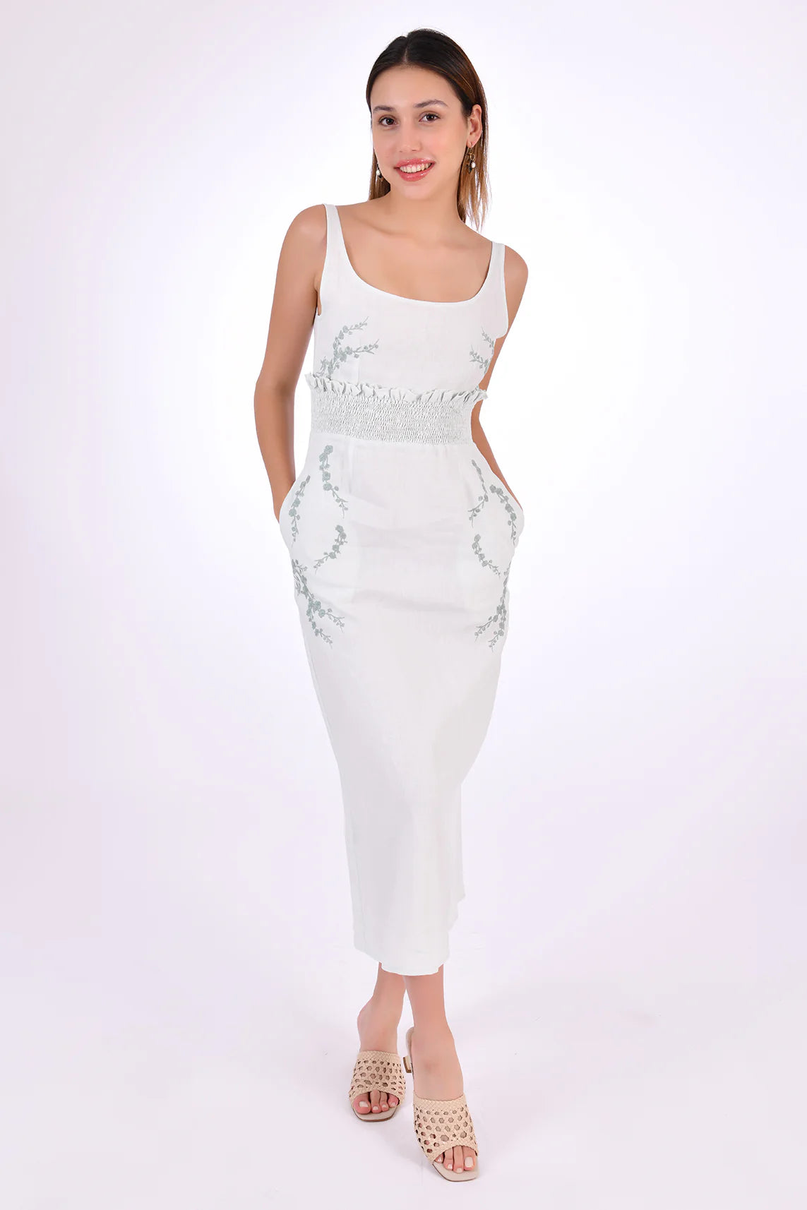 BAHAR MIDI DRESS (Marassa Collection)