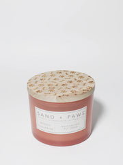 Sand + Paws Mango Tangerine 12 oz scented candle