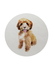 Sand + Paws Coconut Beach 12 oz scented candle