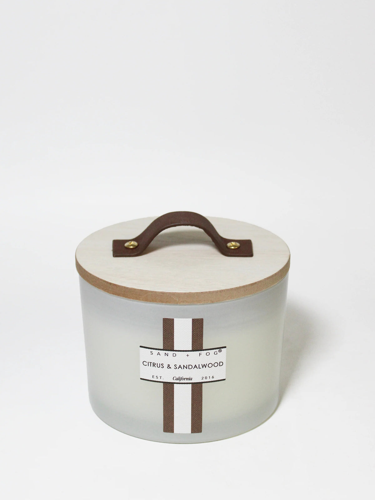 Citrus & Sandalwood 12 oz scented candle