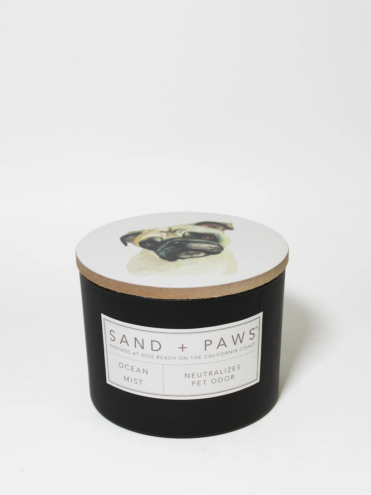 Sand + Paws Ocean Mist 12 oz scented candle