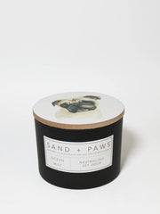 Sand + Paws Ocean Mist 12 oz scented candle