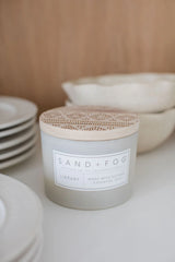 Library 12 oz scented candle