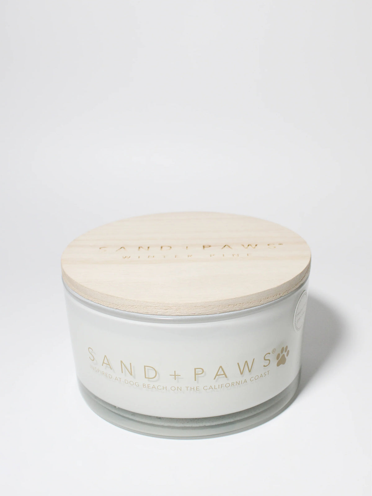 Sand + Paws Winter Pine 23 oz scented candle