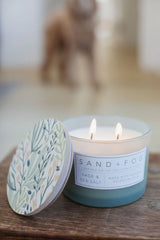 Sage & Sea Salt 12 oz scented candle