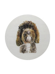 Sand + Paws Amber & Fig 12 oz scented candle