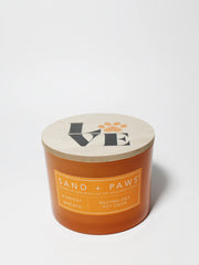 Sand + Paws Harvest Wreath 12 oz scented candle