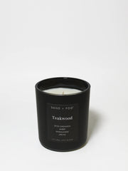 Teakwood 10 oz scented candle