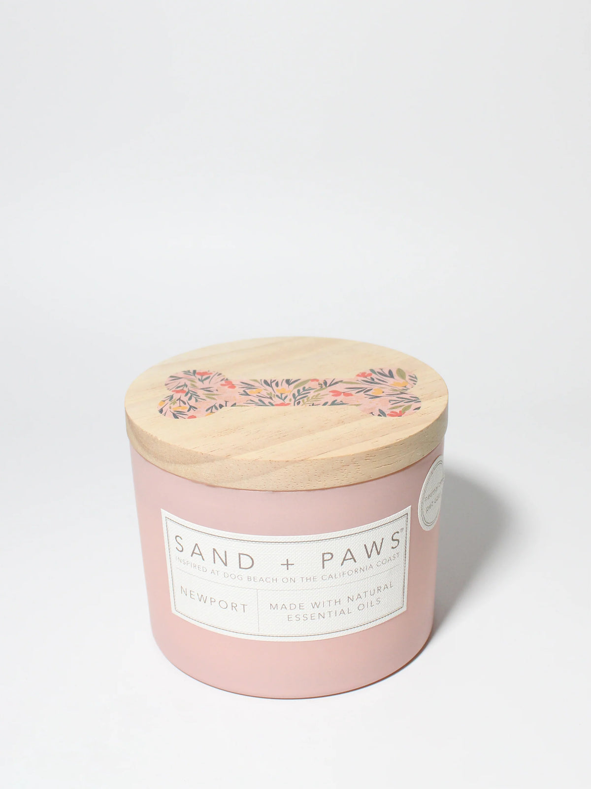 Sand + Paws Newport 12 oz scented candle
