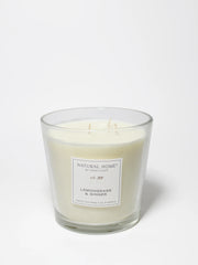 Lemongrass & Ginger Natural Home 31 oz scented candle