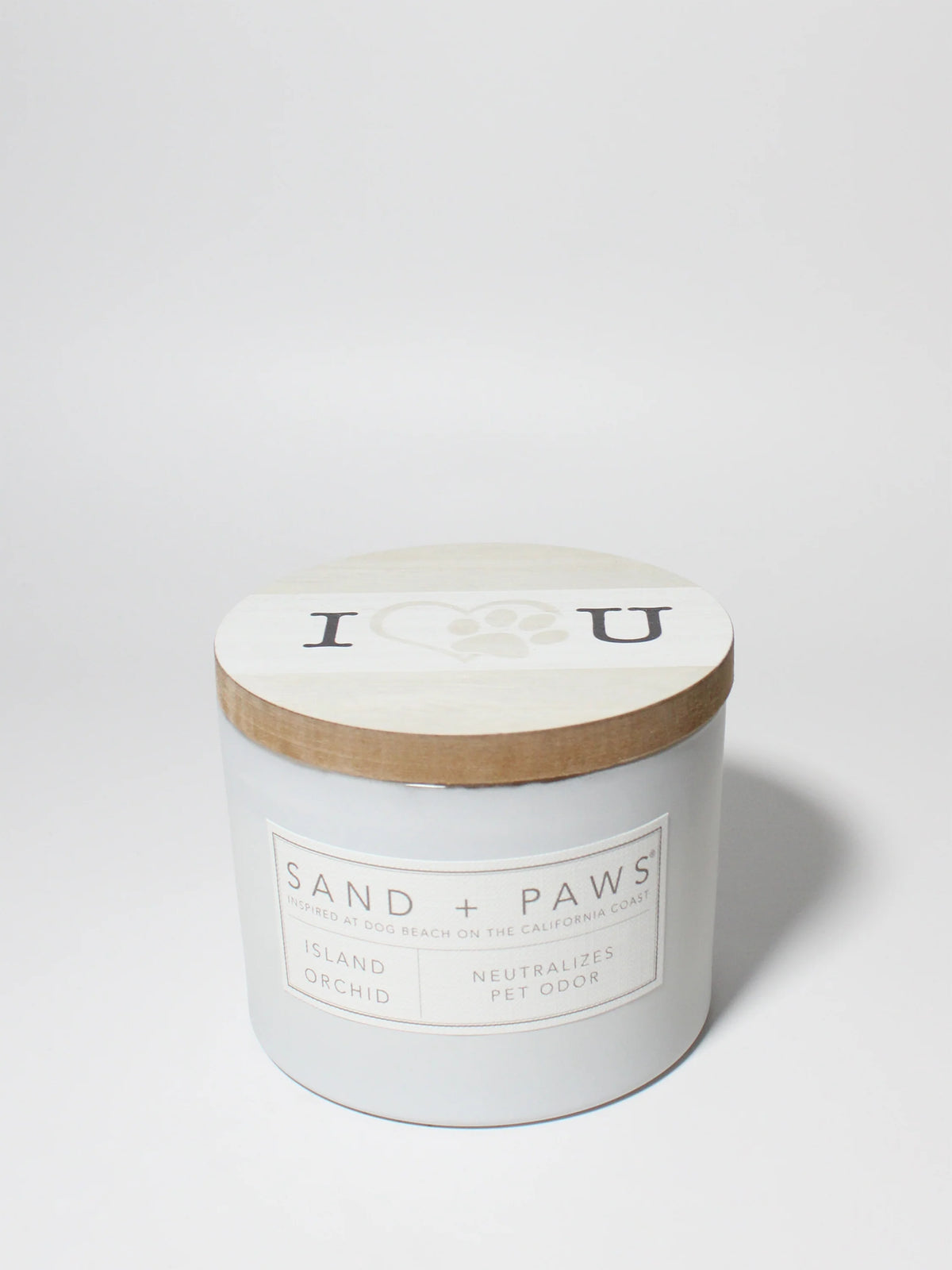 Sand + Paws Island Orchid 12 oz scented candle