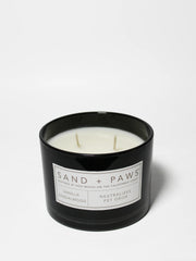 Sand + Paws Vanilla Sandalwood 12 oz scented candle