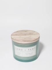 Sand + Paws Ocean Mist 12 oz scented candle