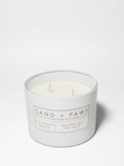 Sand + Paws Coconut Beach 12 oz scented candle