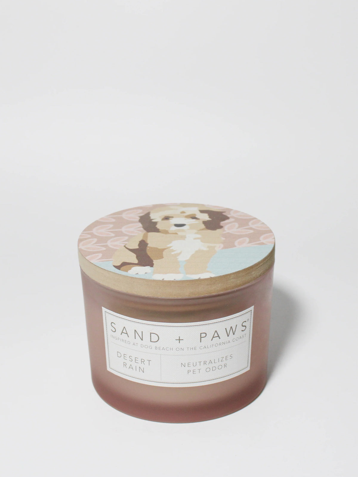 Sand + Paws Desert Rain 12 oz scented candle