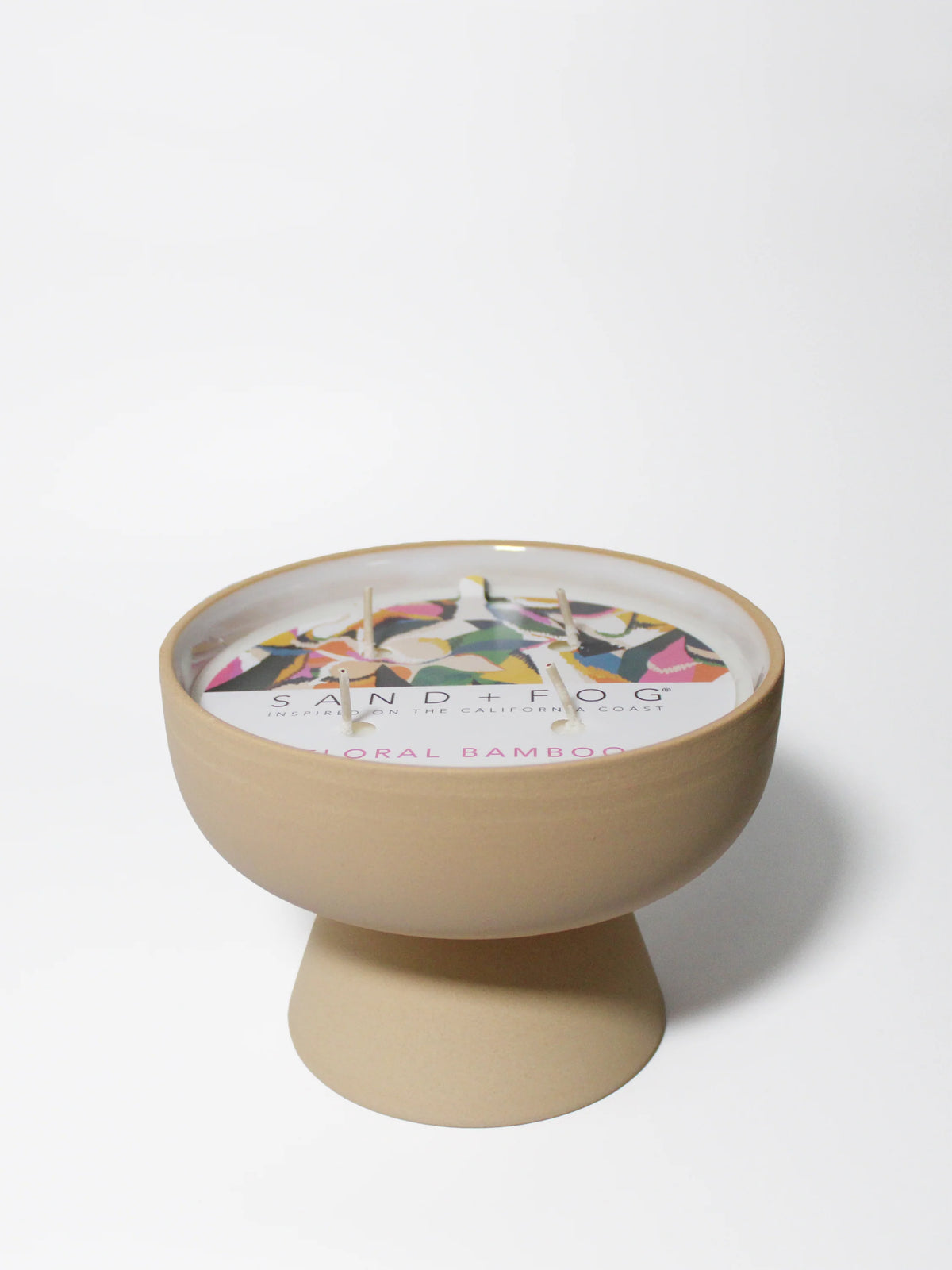 Floral Bamboo 12 oz scented candle