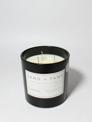 Sand + Paws Teakwood 21 oz scented candle