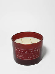 White Pumpkin 12 oz scented candle