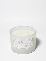 White Vanilla 12 oz scented candle