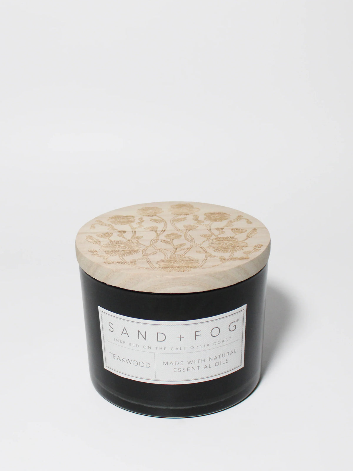 Teakwood 12 oz scented candle