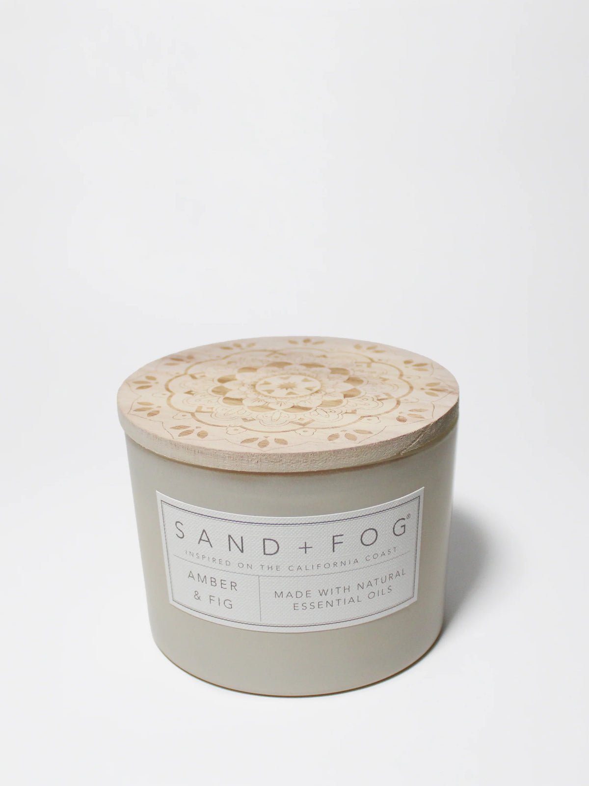 Amber & Fig 12 oz scented candle