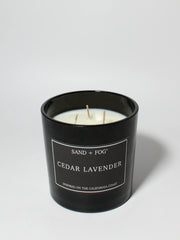 Cedar Lavender 21 oz scented candle