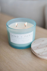 Sand + Paws Ocean Mist 12 oz scented candle