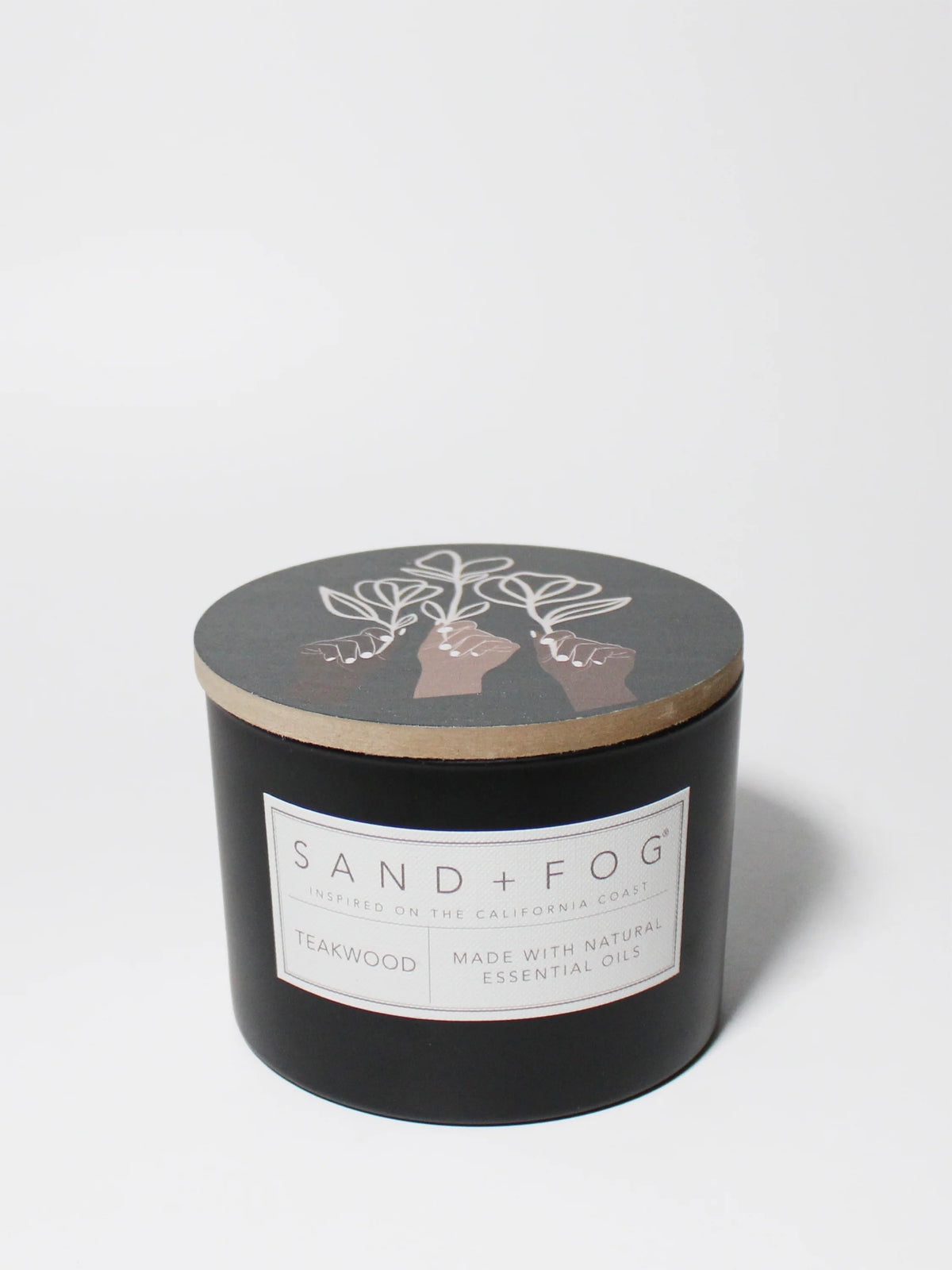 Teakwood 12 oz scented candle