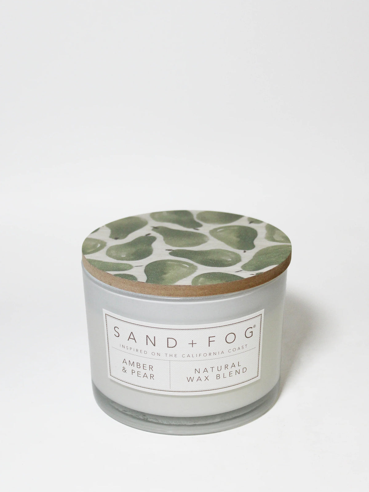 Amber & Pear 12 oz scented candle