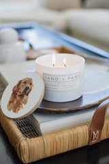 Sand + Paws California Beach House 12 oz scented candle