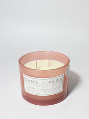 Sand + Paws Amber & Fig 12 oz scented candle