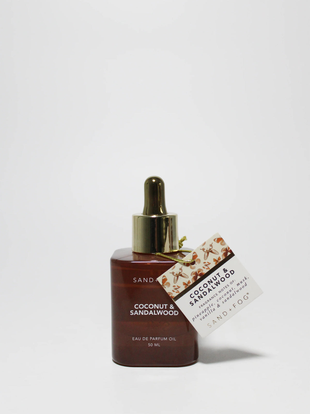 Coconut & Sandalwood 50 ml Perfume Oil Dropper