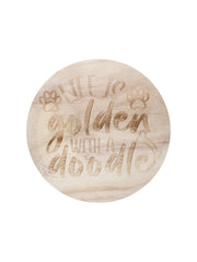 Sand + Paws Tahitian Vanilla 12 oz scented candle